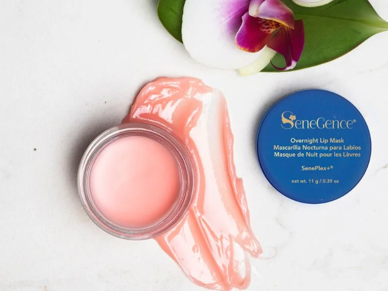 Lip Mask and Orchid